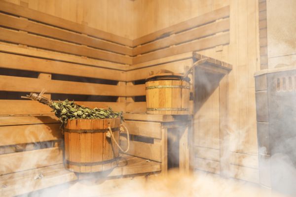 sauna-steam shower alternative therapy
